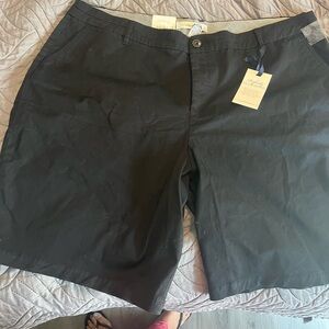 Women’s Croft & Barrow 20W black Bermuda shorts